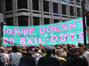 Nature Doesn't Do Bail Outs